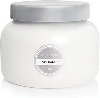 Capri Blue Volcano White Signature Jar Candle