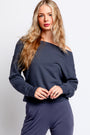 Spiritual Gangster La Vida Off Shoulder Sweater