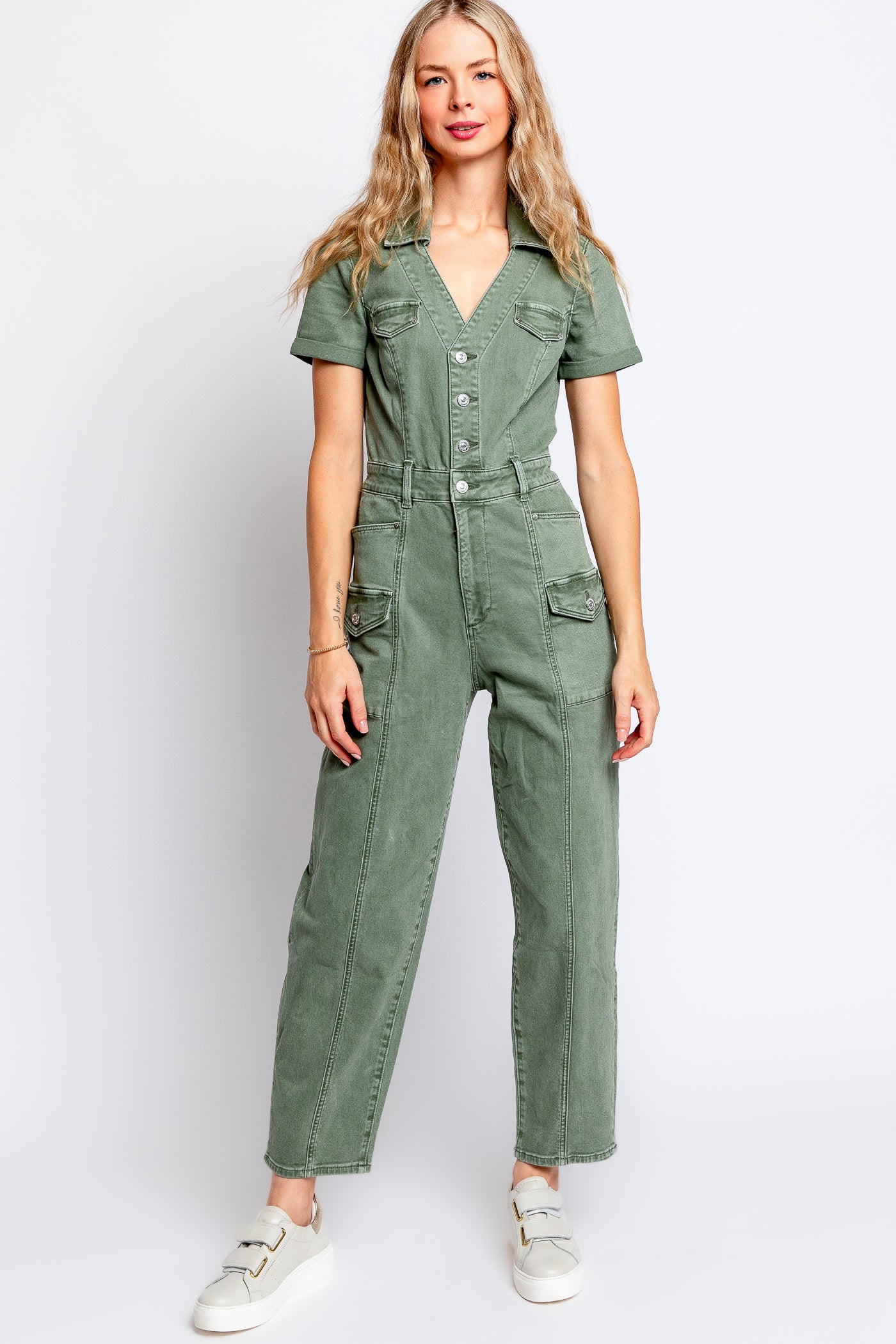 PAIGE Alexis Cargo Jumpsuit