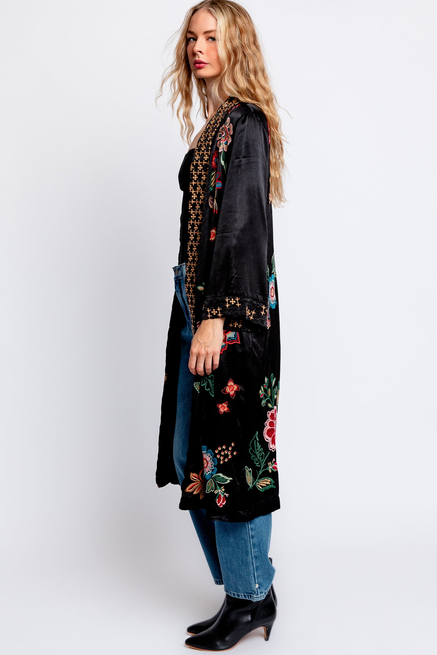 Johnny Was Messine Long Kimono Coat