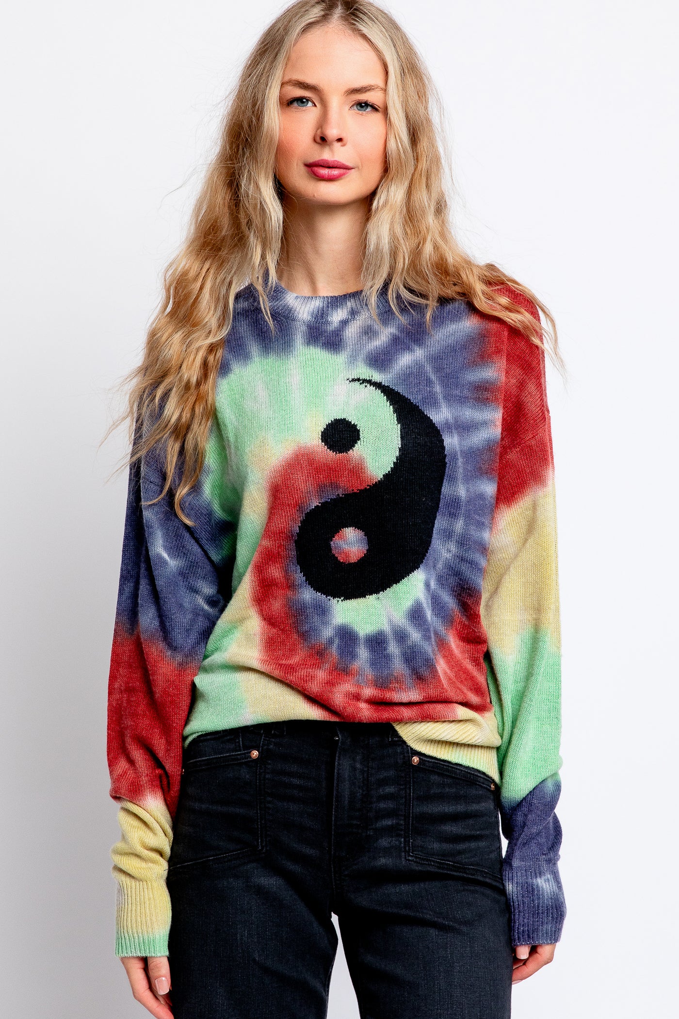 Spiritual Gangster Tie Dye Maude Sweater