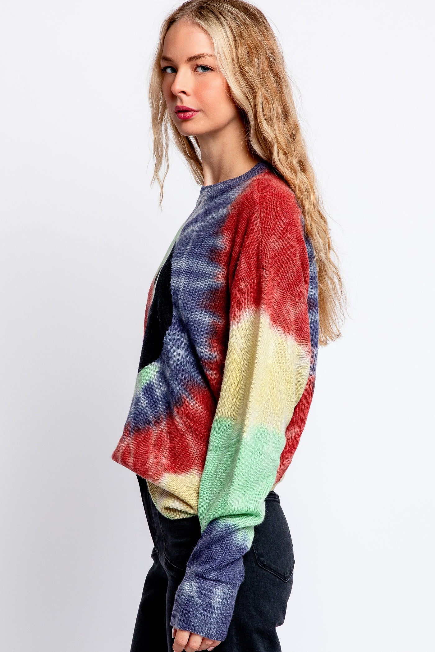 Spiritual Gangster Tie Dye Maude Sweater