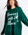 Show Me Your Mumu Martini Classic Crewneck Sweater