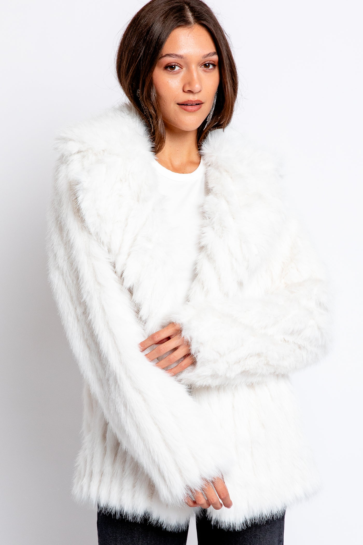 Show Me Your Mumu Salt Lake Fur Coat