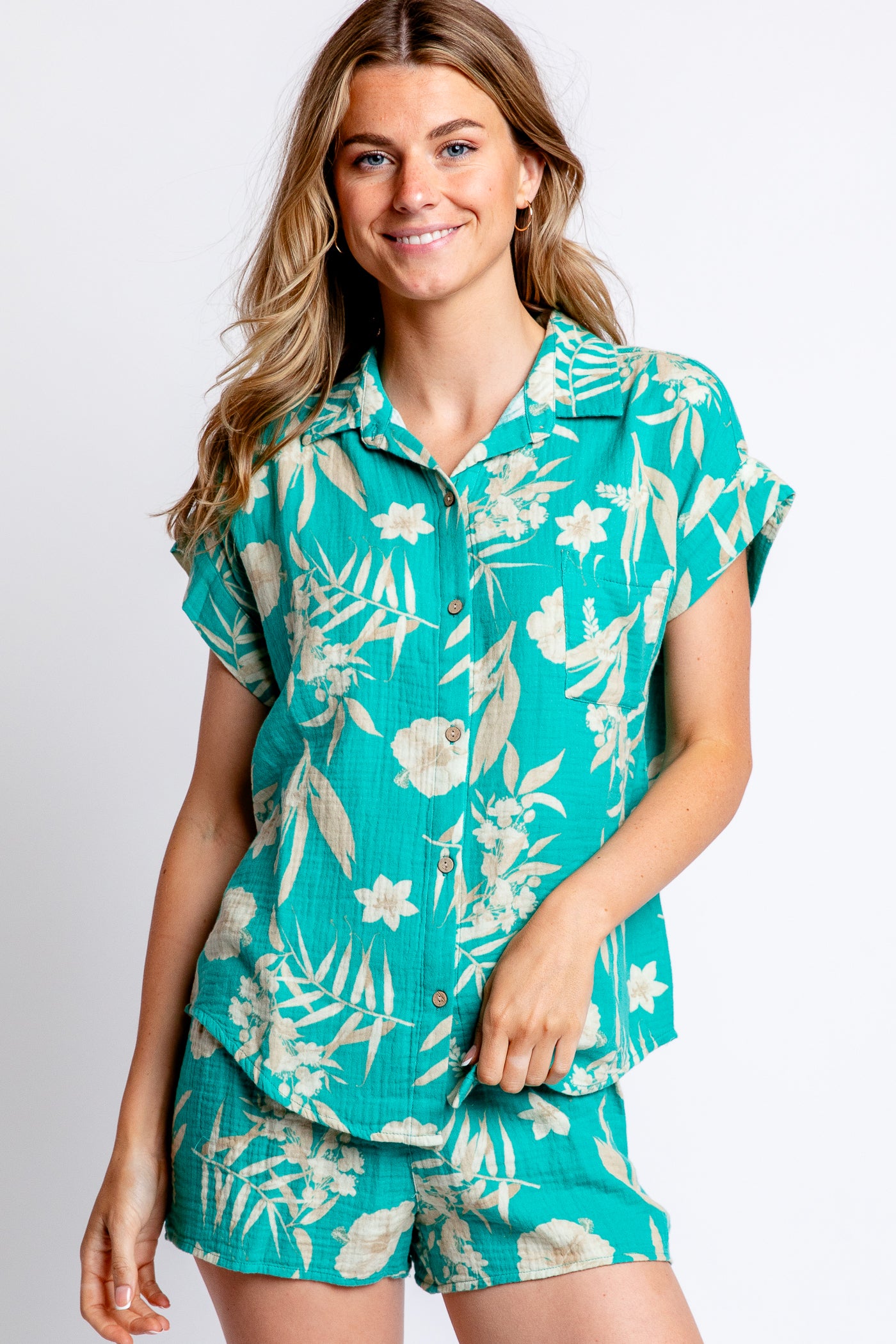 PJ Salvage Tahitian Tropics Top