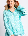 Show Me Your Mumu Smith Satin Shell Button Down