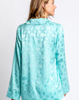 Show Me Your Mumu Smith Satin Shell Button Down