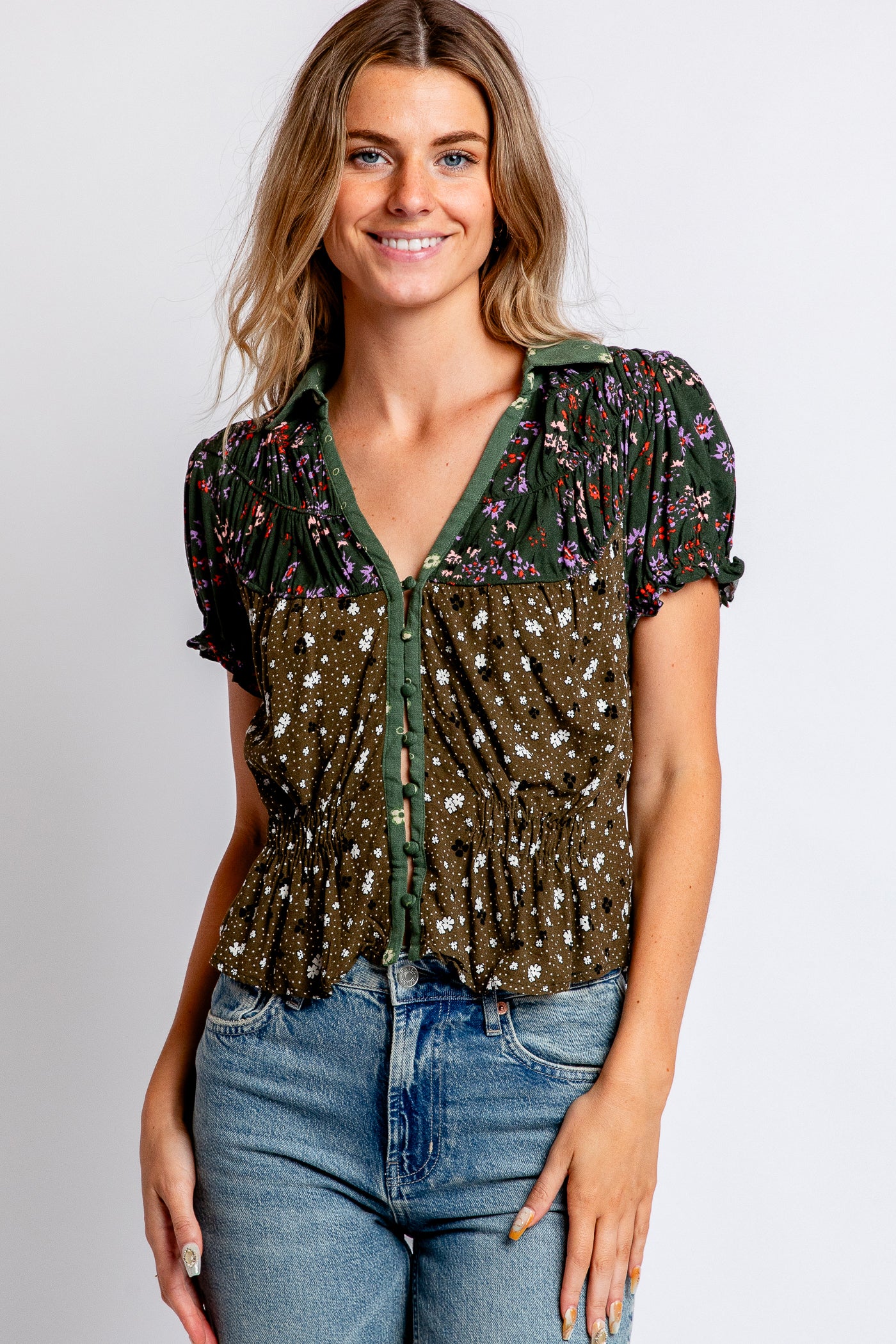 Free People Bella Blouse