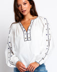 Velvet Tina Embellished Top