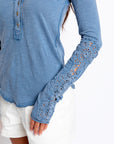 Free People Our Song Henley Cuff