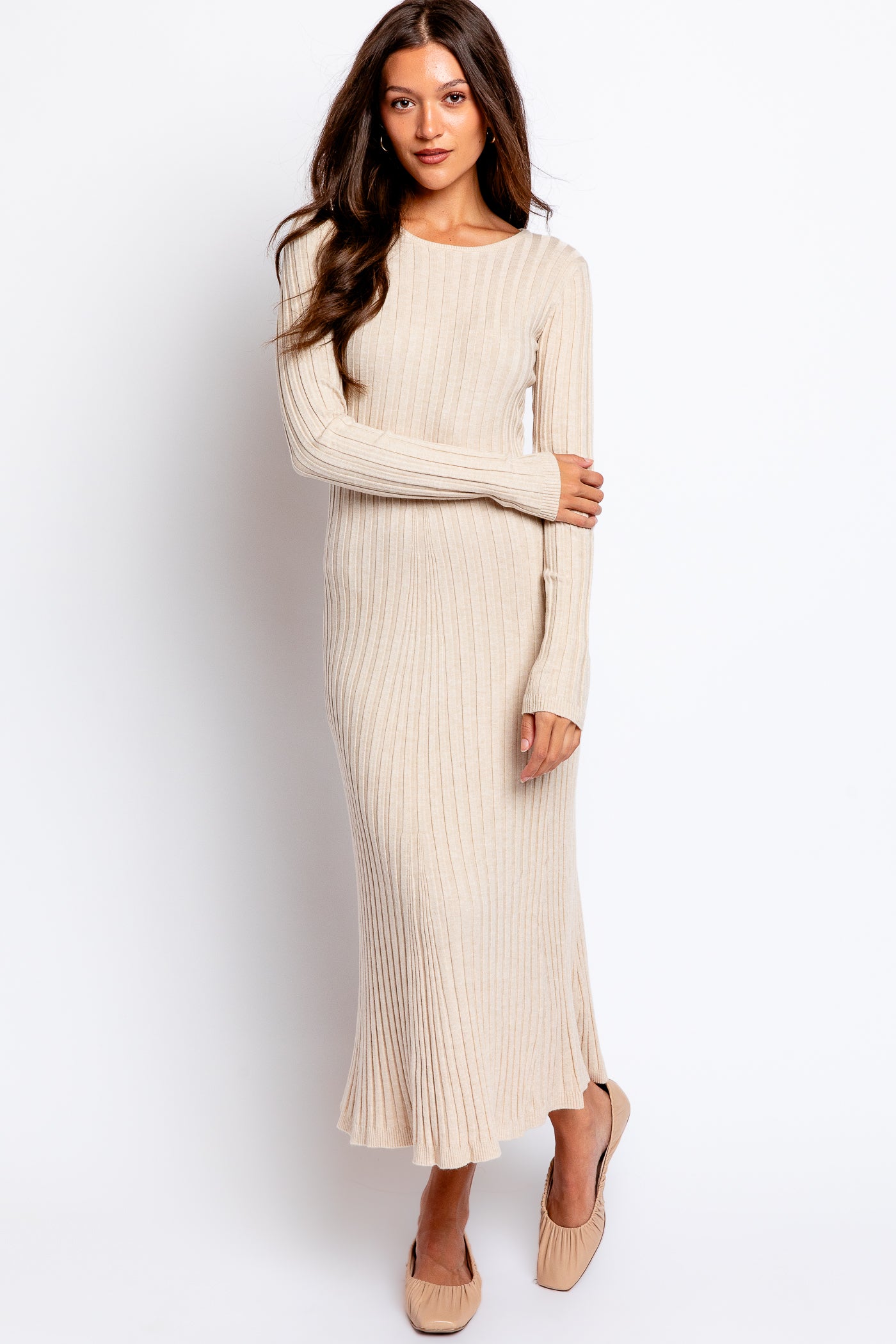 DÈLUC Scabiosa Sweater Dress