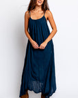 Milio Milano Textured Gauze Maxi Dress