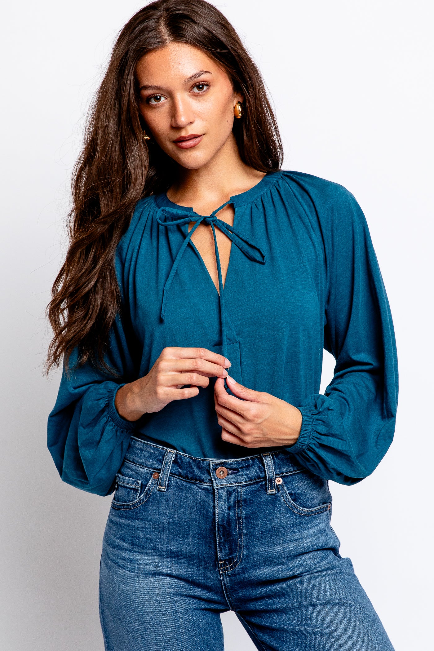 Nation LTD Chiara Long Sleeve Top