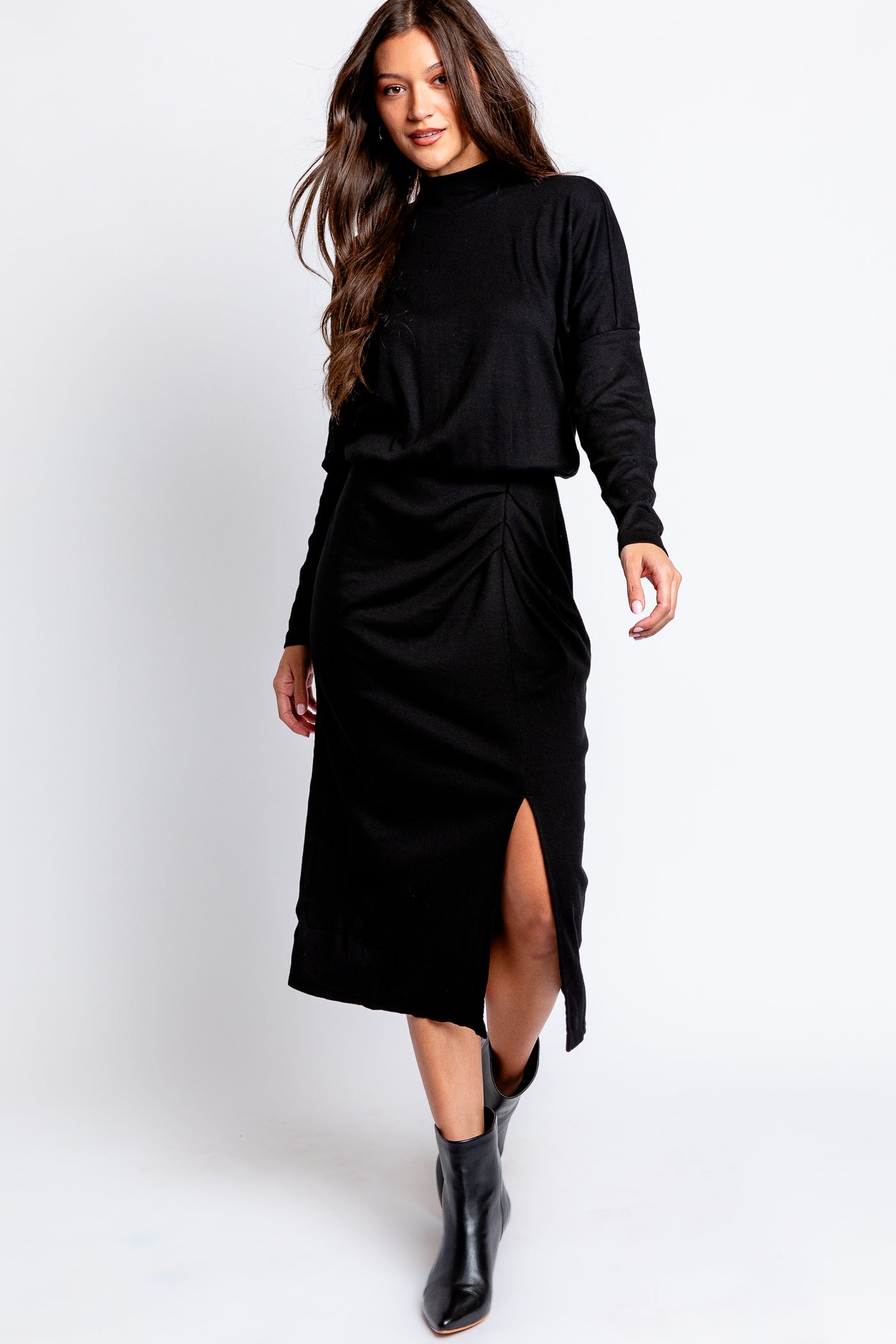 Michael Stars Lila Blouson Midi Dress