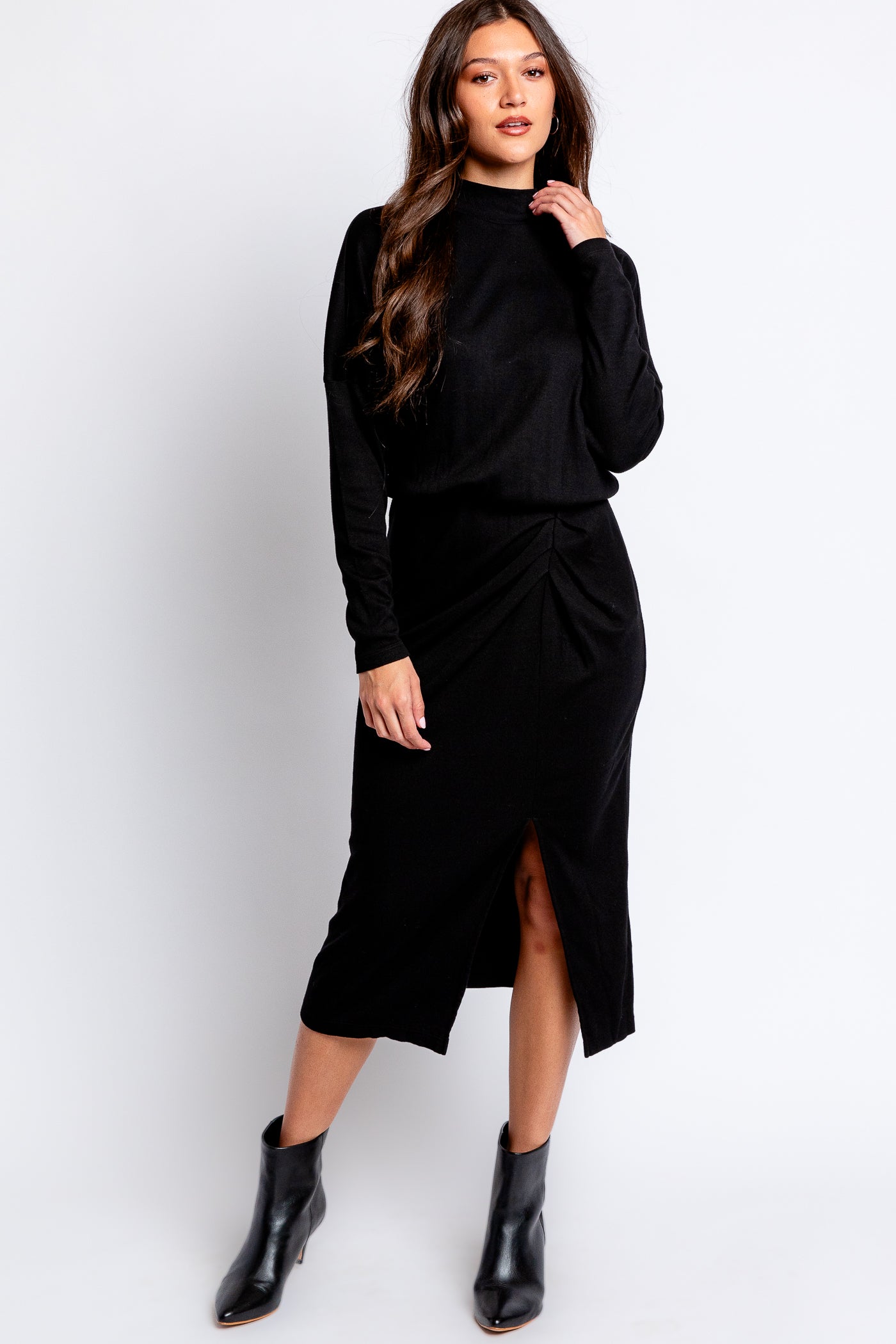 Michael Stars Lila Blouson Midi Dress