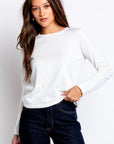 Rails Cotton Cashmere Long Sleeve Tee