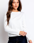 Rails Cotton Cashmere Long Sleeve Tee