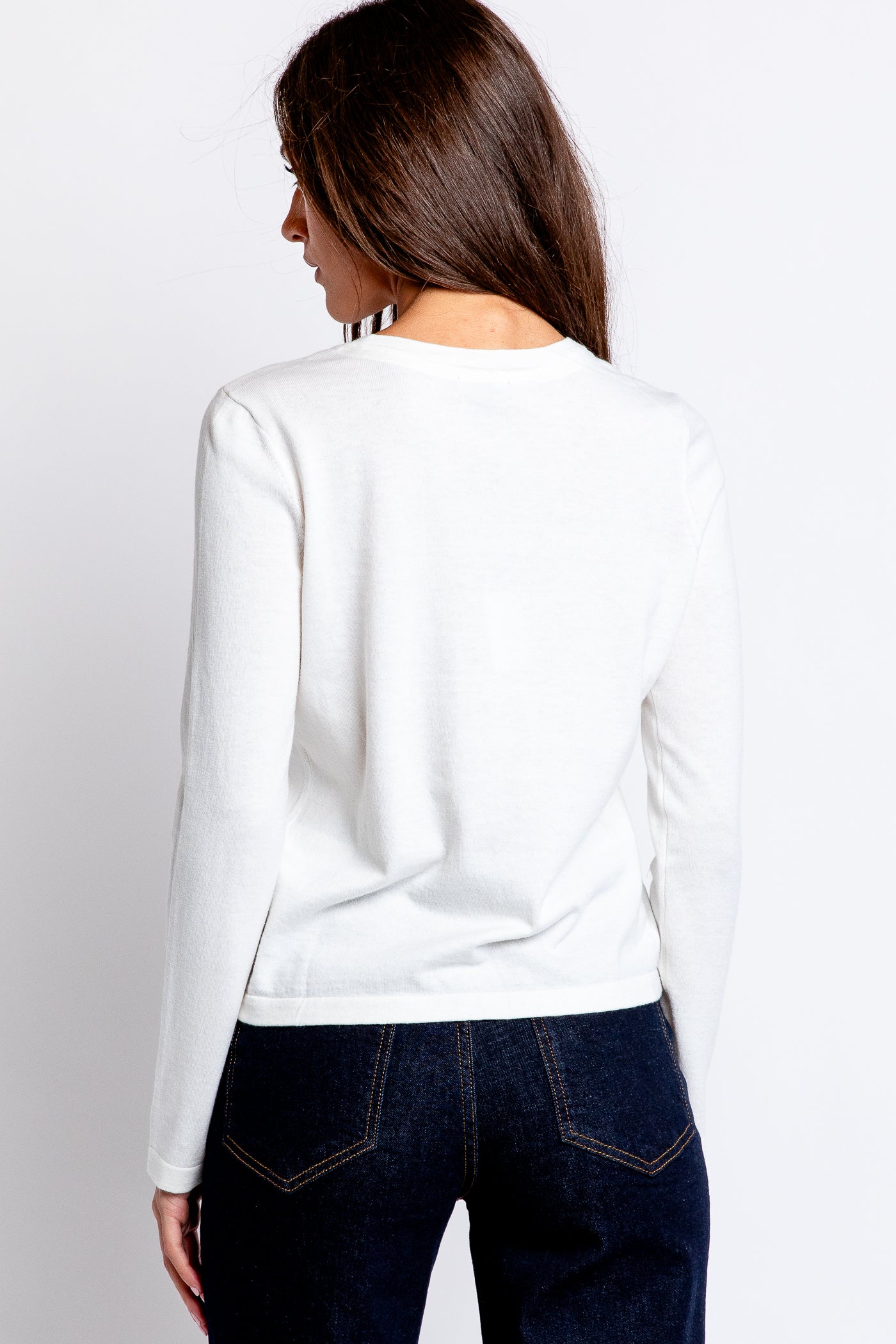 Rails Cotton Cashmere Long Sleeve Tee