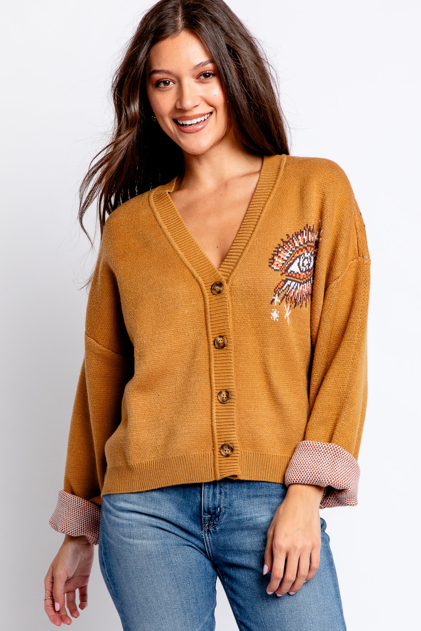 Spiritual Gangster Golden Hour Delaney Cardigan