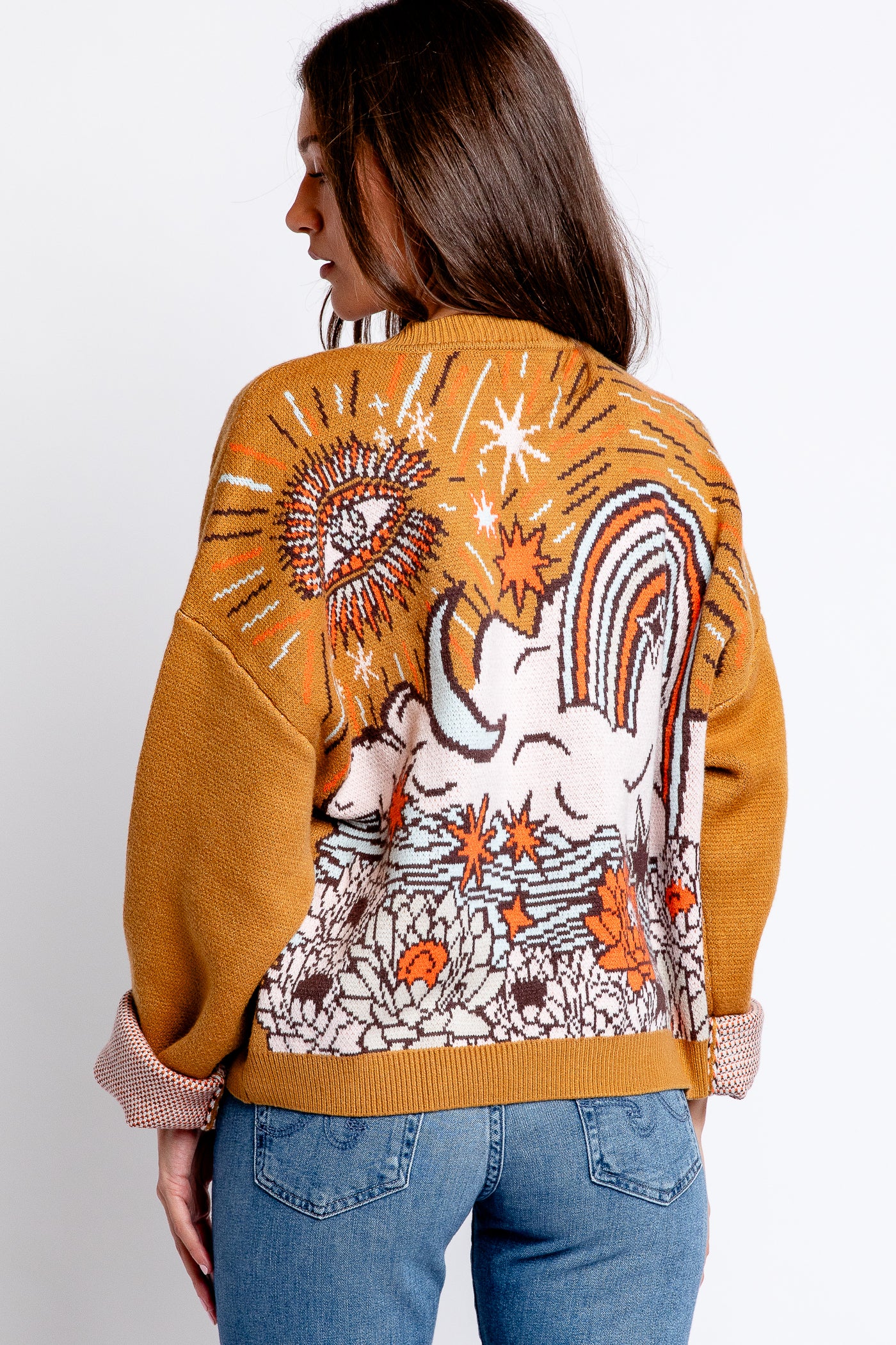 Spiritual Gangster Golden Hour Delaney Cardigan