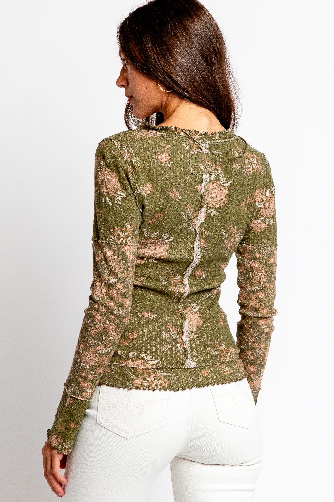 Free People Clover Printed Thermal