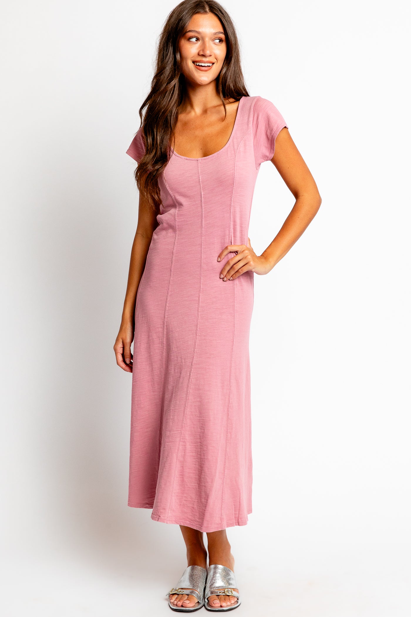 Nation LTD Mariana Round Neck Dress