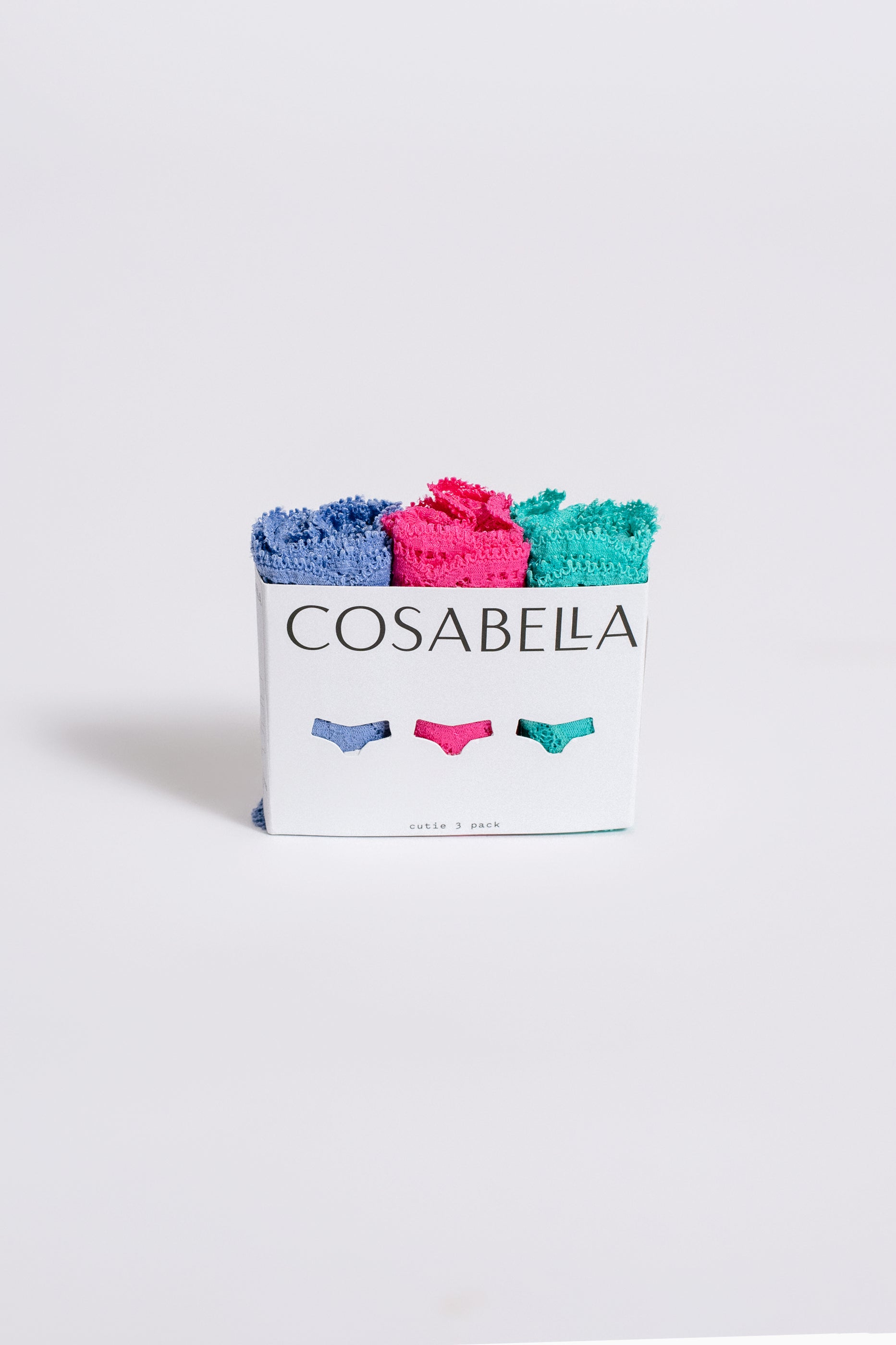 Cosabella Cutie Low Rise Thong 3-Pack