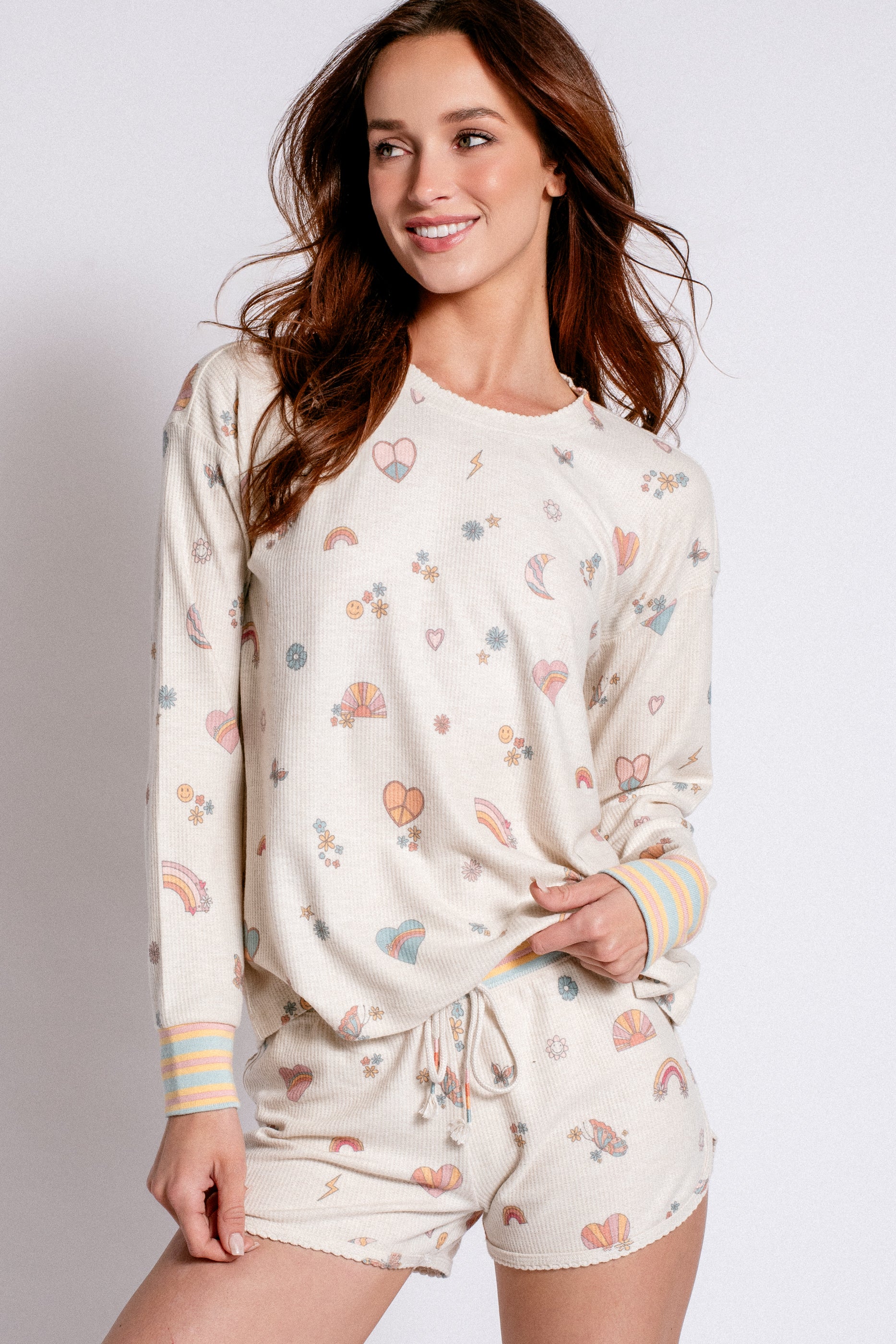 PJ Salvage Sunshine On My Mind L/S Top