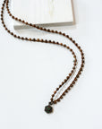 Jonas & Muse Semi Precious Jewels on Prayer Beads