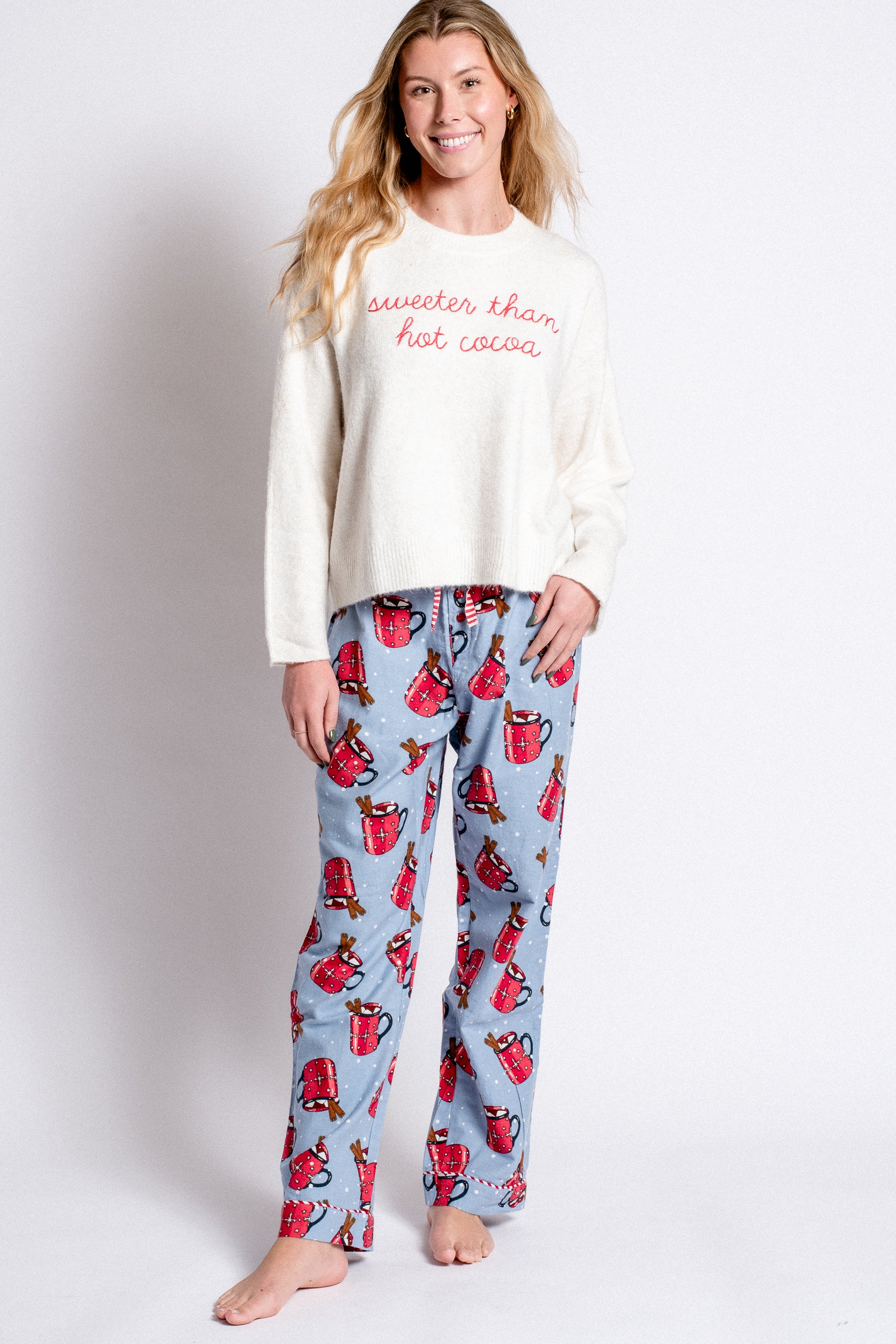 PJ Salvage Hot Coco Flannels Pant