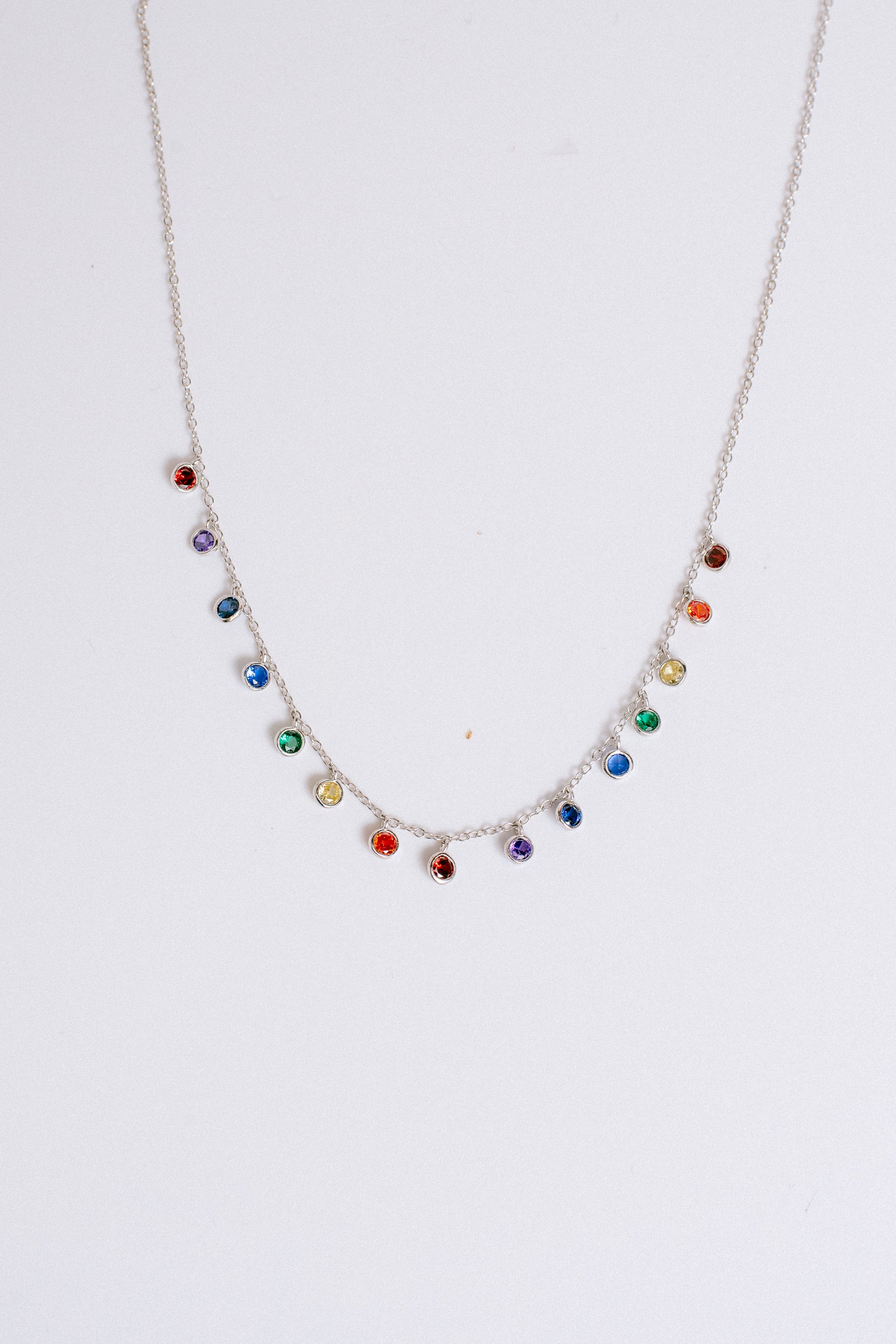 Sherwood Bridge Diamonds The Rainbow Drops Necklace