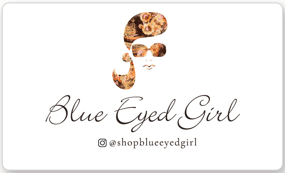 Blue Eyed Girl Physical Gift Card