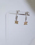 Sadie Jo Jewelry Co. Diamond Butterfly Charm Hoops