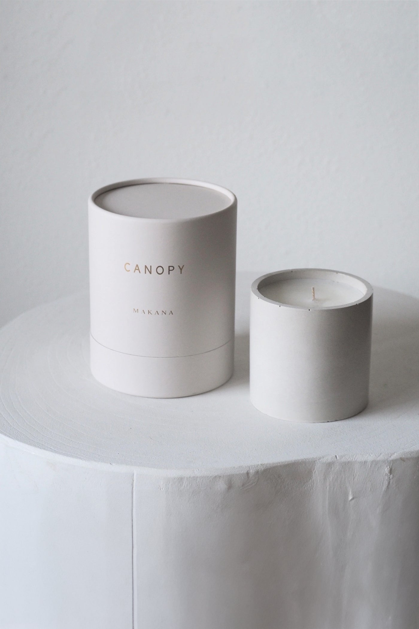 Makana Canopy Concrete Candle