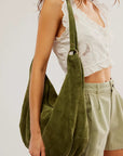 Free People Roma Suede Tote