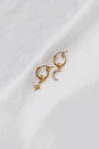 Katie Waltman Jewelry Celestial Star & Moon Hoops