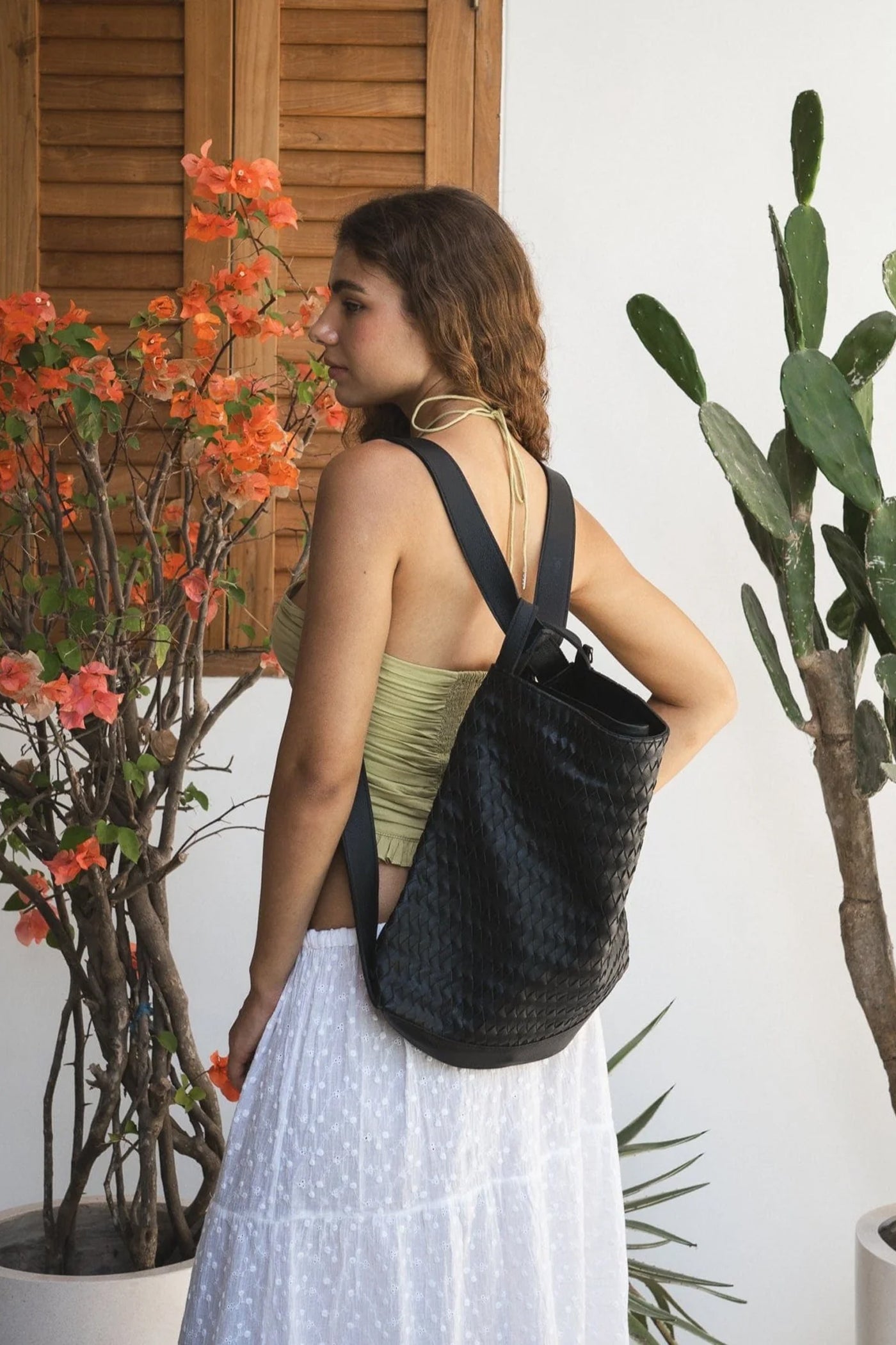 MANDRN Woven Evra Tote