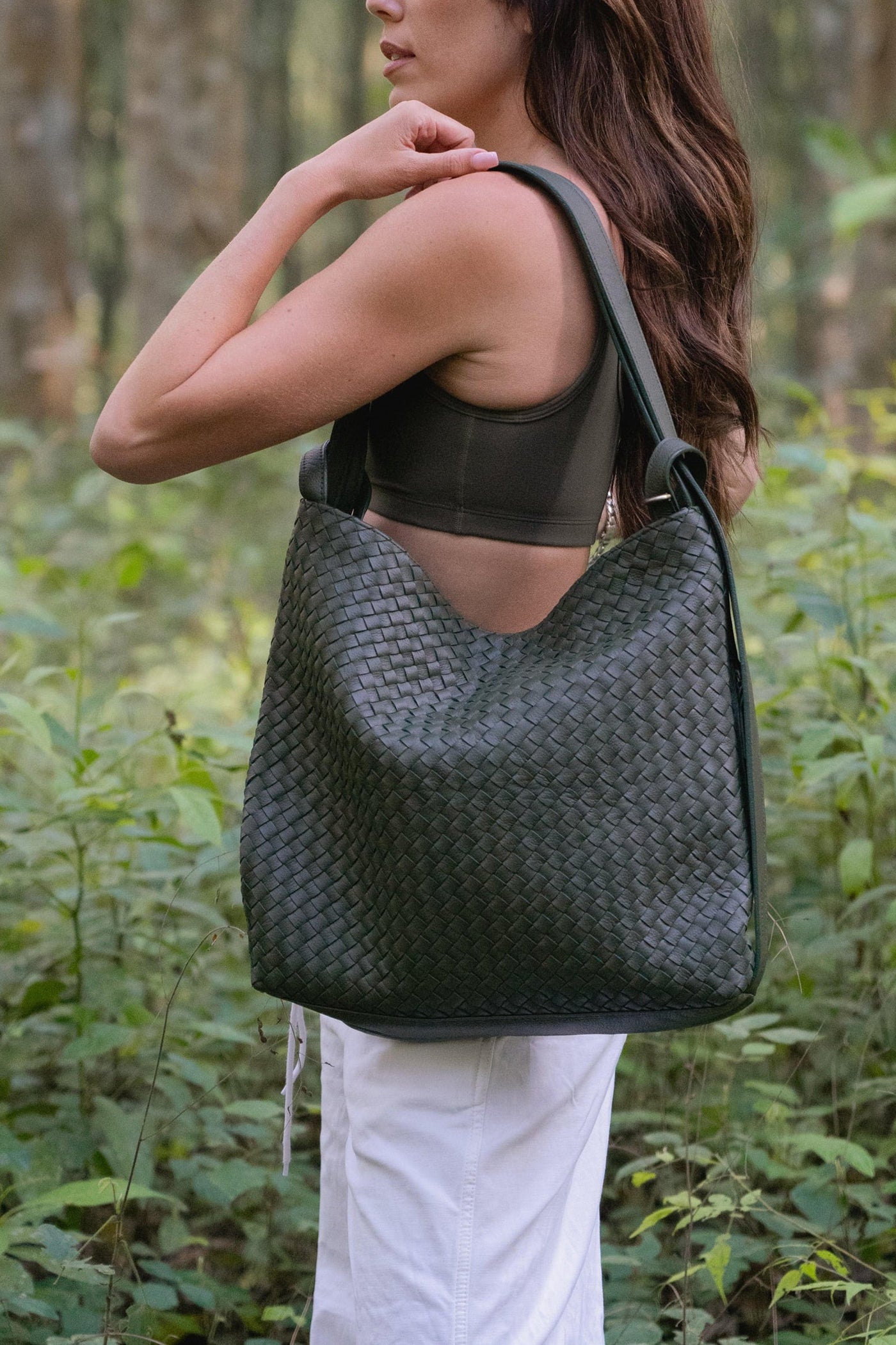 MANDRN Woven Evra Tote