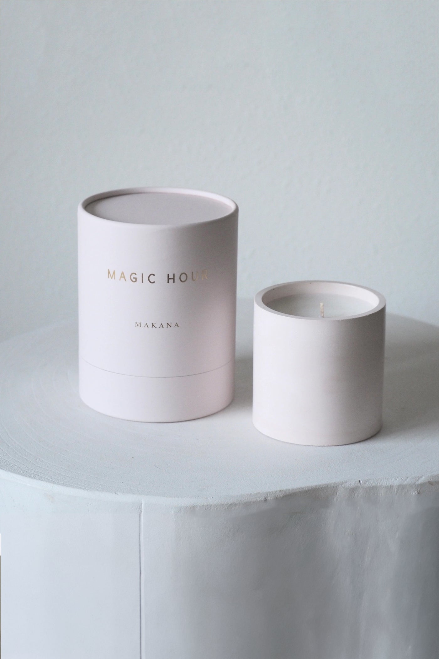 Makana Magic Hour Concrete Candle