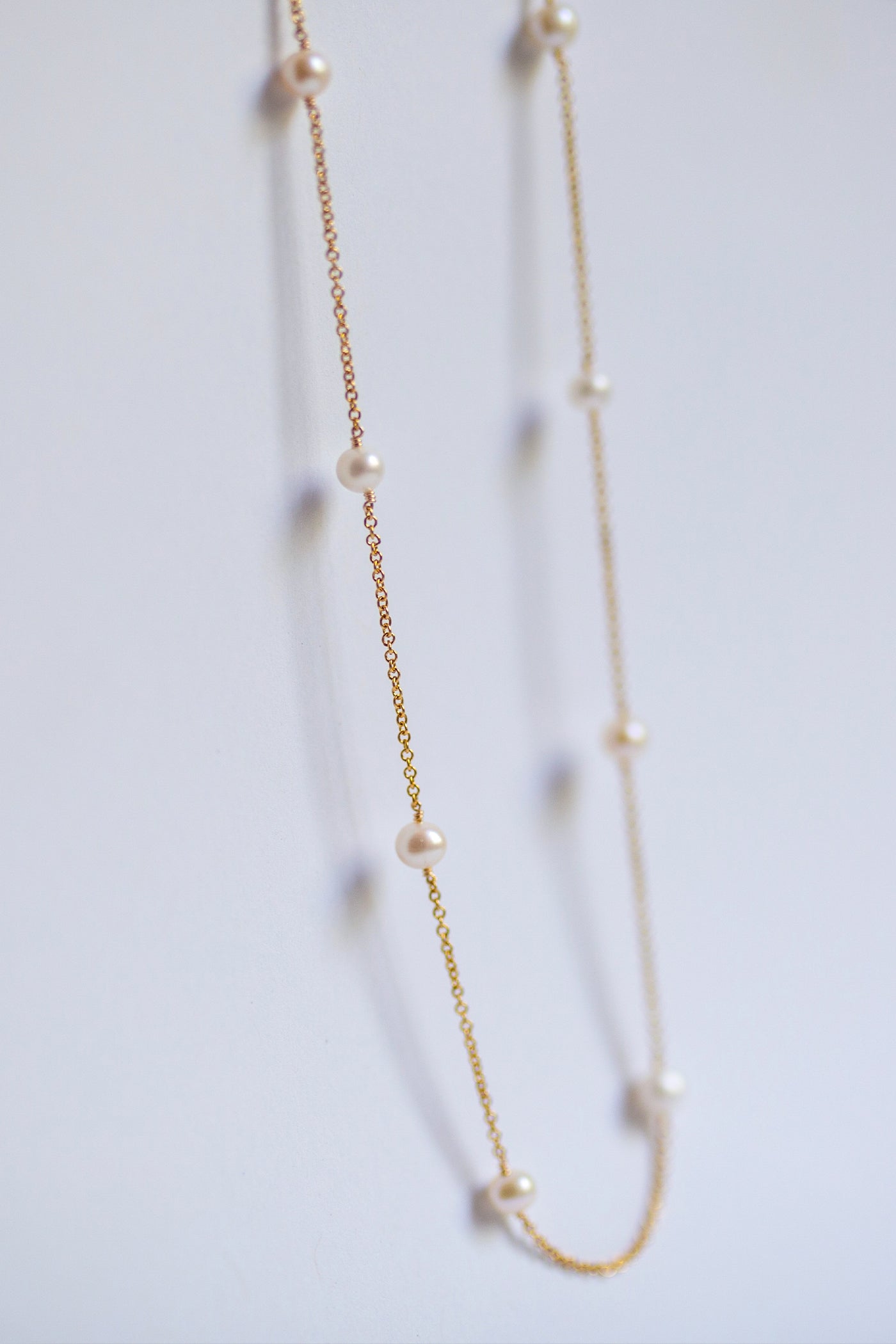 Sadie Jo Jewelry Co. Dainty Pearl Chain