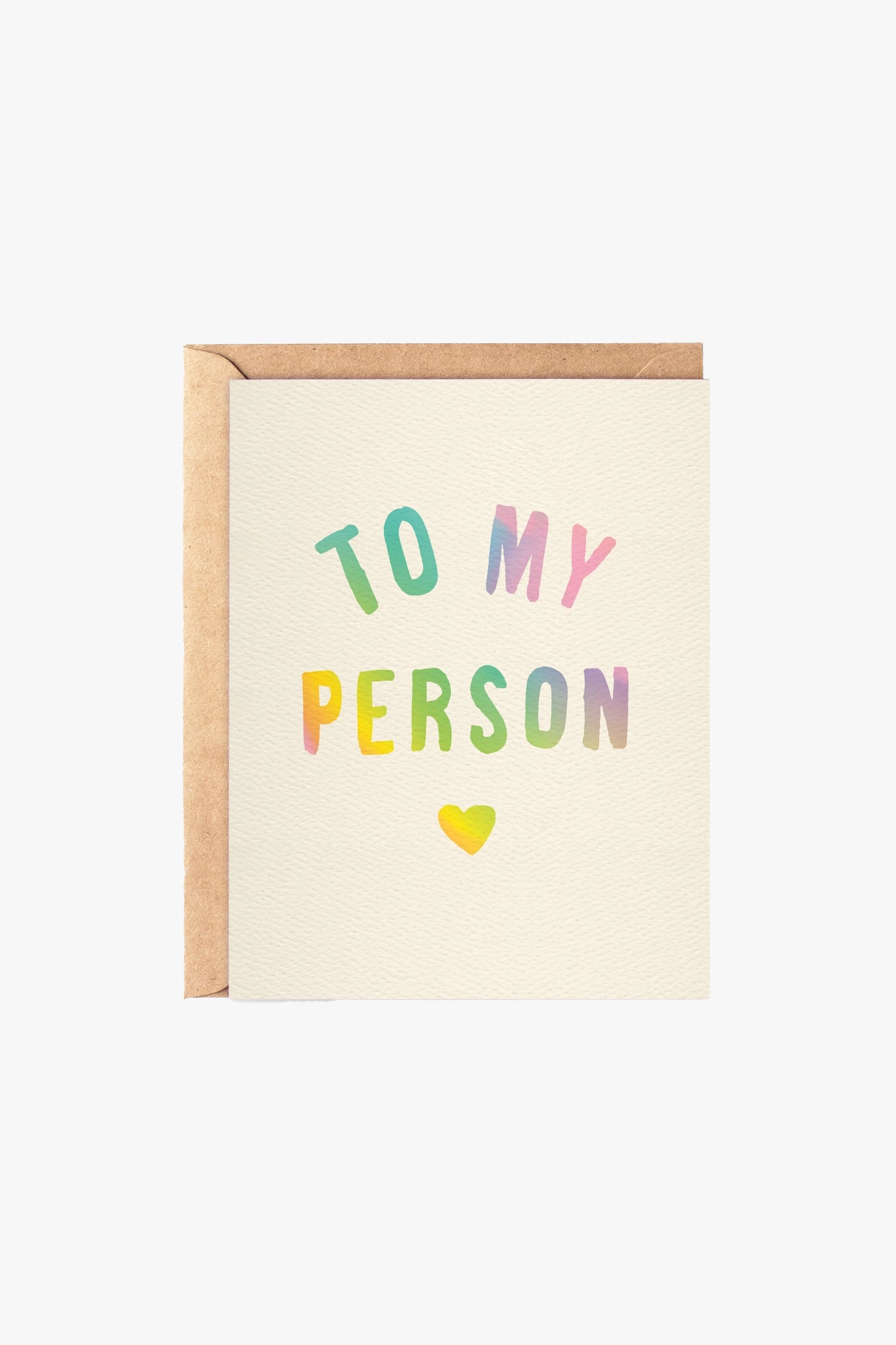 Daydream Prints To My Person Love Card