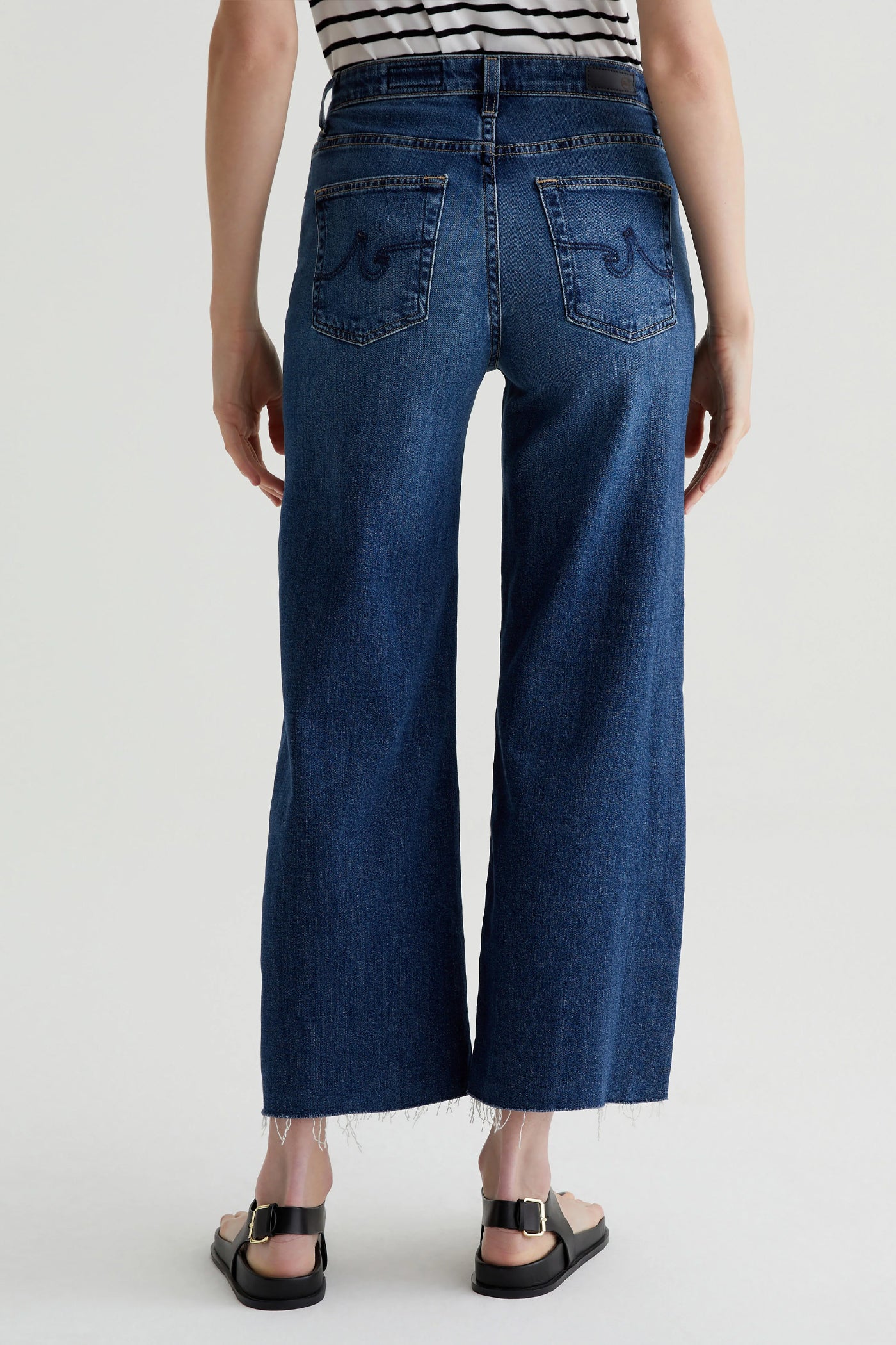 AG Jeans Saige Wide Leg Crop